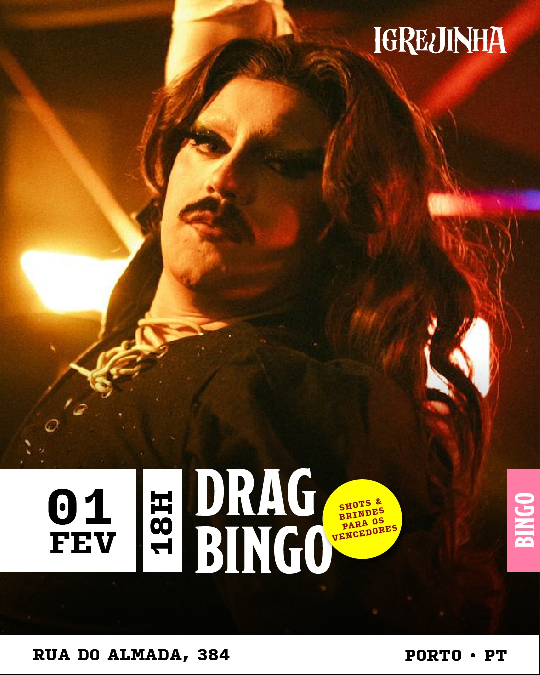 BINGO | Drag Bingo com @samantha.drag
