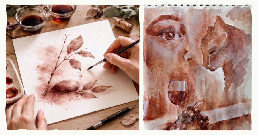 Pintura com Vinho convida à criatividade na Casa Amarela