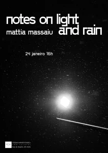 notes on light and rain, de Mattia Massaiu
