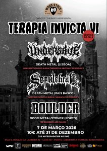 Terapia Invicta VI: UNDERSAVE + SEPULCHRAL + BOULDER