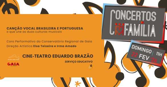 Canção Vocal Brasileira e Portuguesa celebra laços musicais entre os dois países