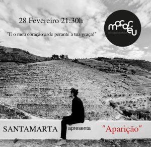 Santamarta apresenta “Aparição” no Macaréu