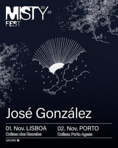 José González atua no Coliseu do Porto | Misty Fest 2026