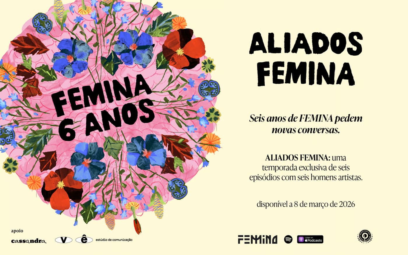 Aliados Femina – Conversa ao Vivo com Luca Argel na Livraria da Cassandra