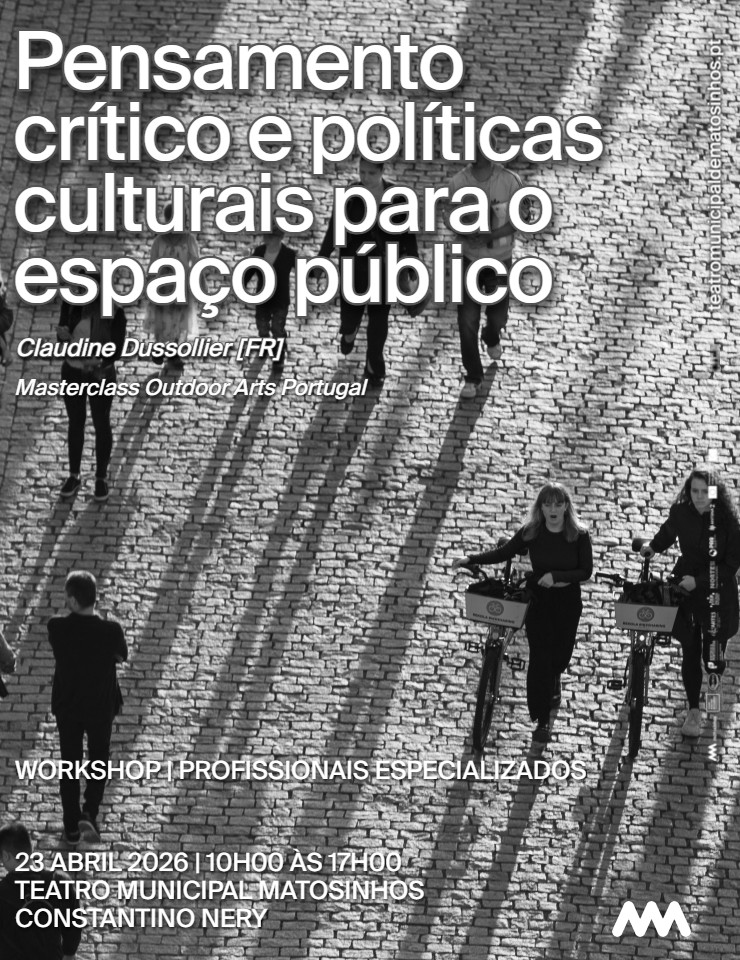 Pensamento crítico e políticas culturais para o espaço público com Claudine Dussollier