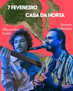 Canções que cruzam oceanos Alessandro Scotto e Romain Valentino