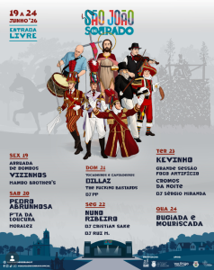 São João de Sobrado 2026 regressa em junho com grandes concertos e a tradição da Bugiada e Mouriscada