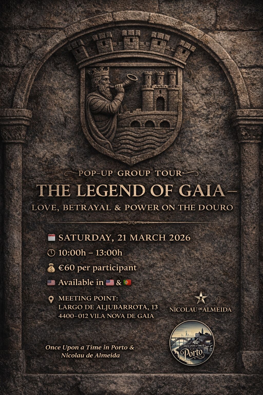 Pop-Up Group Tour: The Legend of Gaia