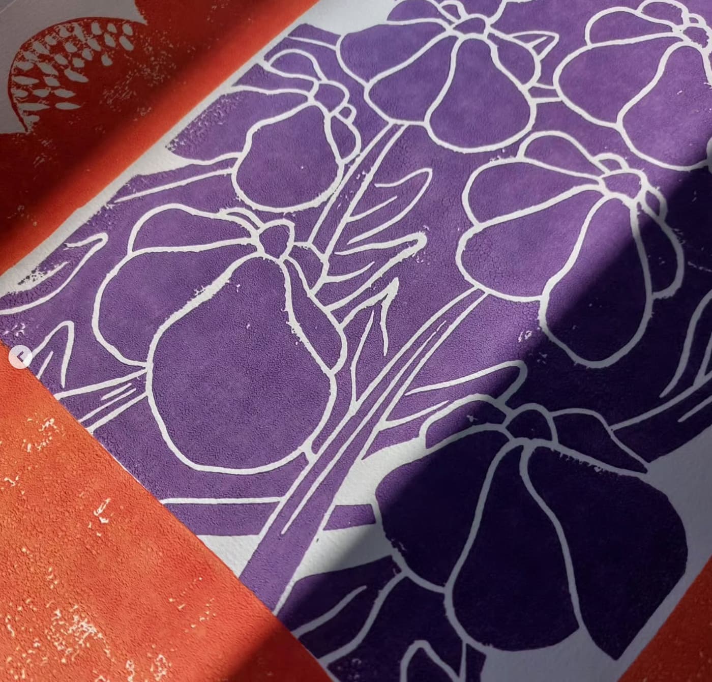 Oficina de Linogravura em Papel Feito à Mão com Marisa Grilo