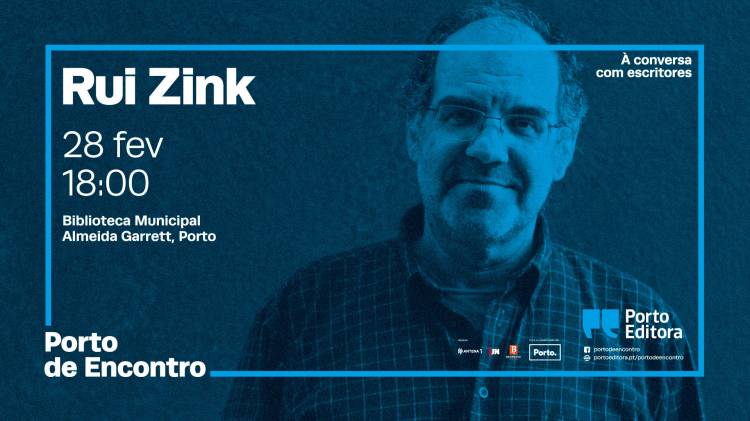 Rui Zink no Porto de Encontro