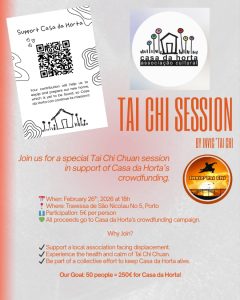 Tai Chi Chuan Session by Invic'Tai Chi - Benefit for Casa da Horta