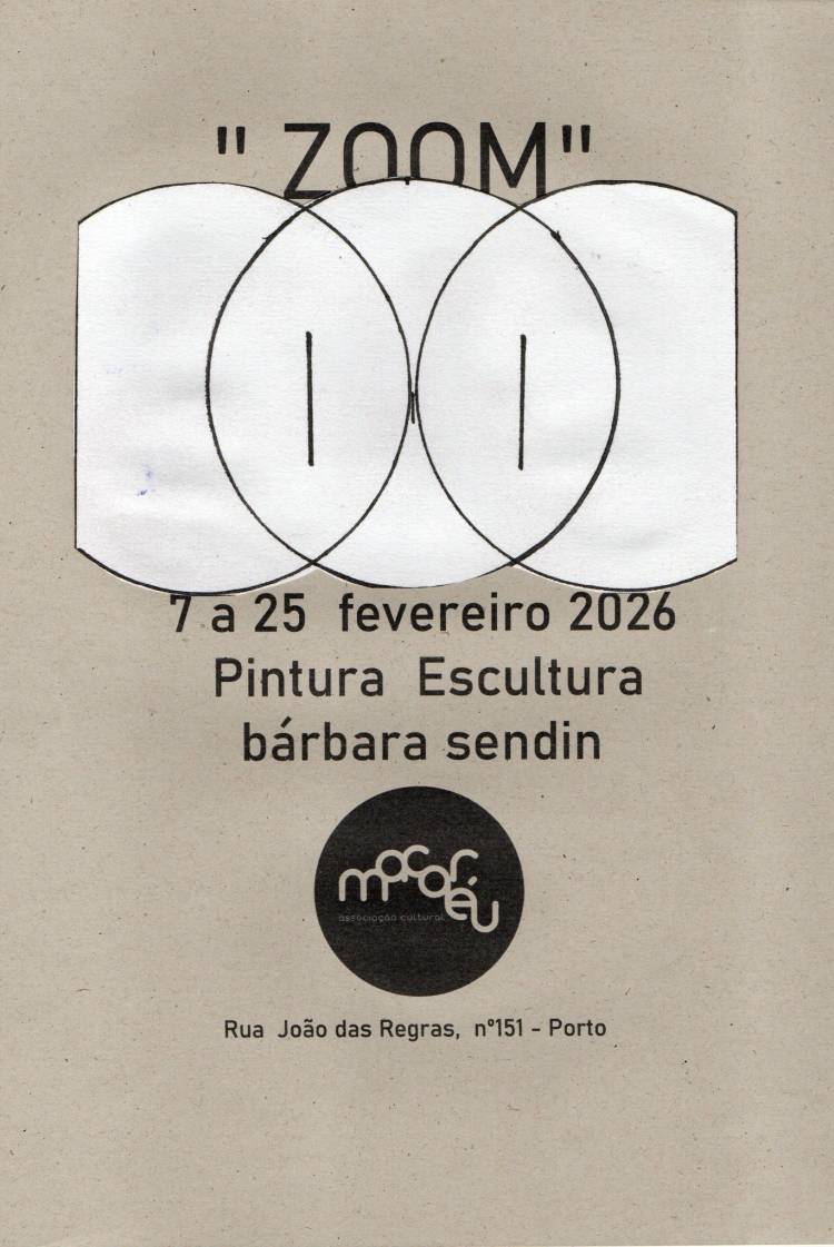 ZOOM: exposição de Pintura e Escultura de Bárbara Sendin
