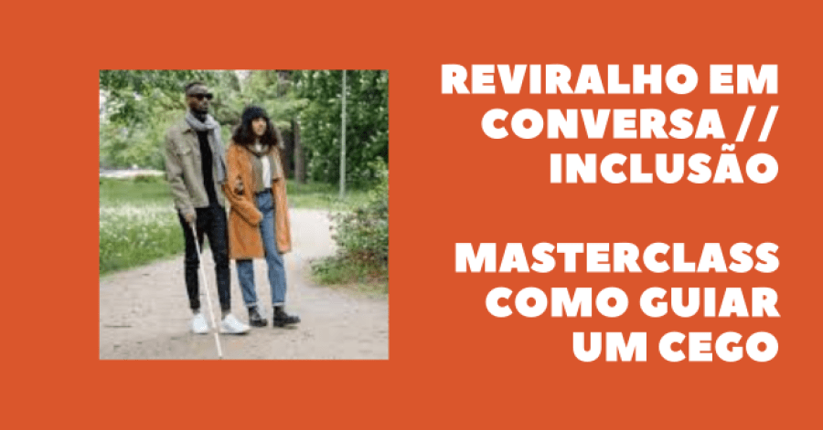 Masterclass “Como Guiar um Cego” no Porto: Experiência Prática e Inclusiva No dia 10 de fevereiro, a PAZ — Performance Arts Zone acolhe a masterclass “Como Guiar um Cego”, integrada no programa Reviralho em Conversa / Inclusão. Realizada em parceria com a ACAPO, a sessão destina-se a sensibilizar os participantes para as técnicas corretas de orientação de pessoas com baixa visão ou cegueira. A masterclass combina teoria e prática: após a explicação das situações e métodos de guia, os participantes terão a oportunidade de experimentar as técnicas na prática, promovendo compreensão, empatia e contacto direto com a realidade da mobilidade de pessoas com deficiência visual. ð Local: PAZ — Performance Arts Zone, R. do Duque de Saldanha, 311, Porto ð Data: 10 de fevereiro 2026 ⏰ Hora: 14:30 ð° Preço: 2€ ð¯ Idade recomendada: 6+ ð Inscrição prévia obrigatória