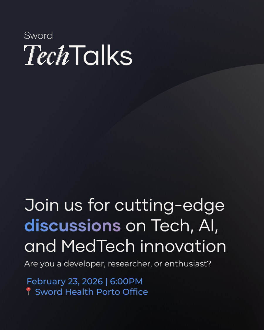 Internal AI Tech Talk na Sword Health explora o futuro da engenharia com IA
