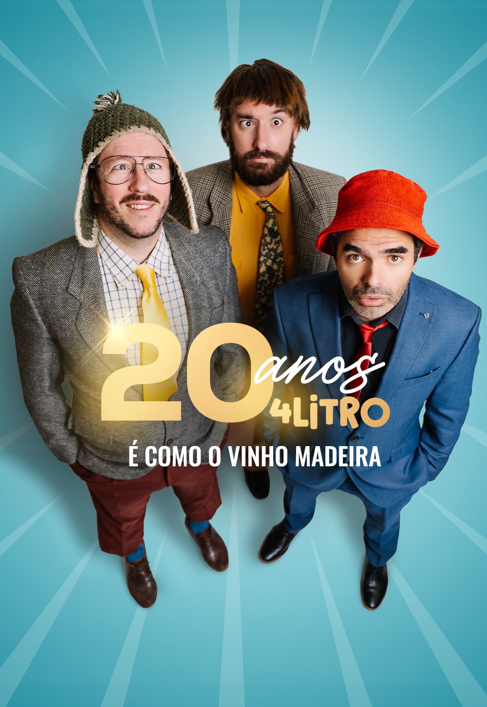 Porto | 20 Anos 4LITRO – Teatro / Stand Up Comedy