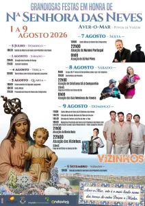 Festa em Honra de Nossa Senhora das Neves 2026 – Aver-o-Mar