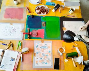 Monotipia Colorida – Oficina com Marta Belkot