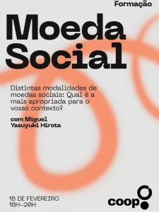 Formação “Moeda Social” com Miguel Yasuyuki Hirota: Descobre Novos Modelos de Troca