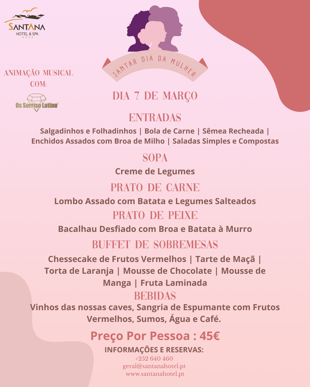 Dia da Mulher - Santana Hotel
