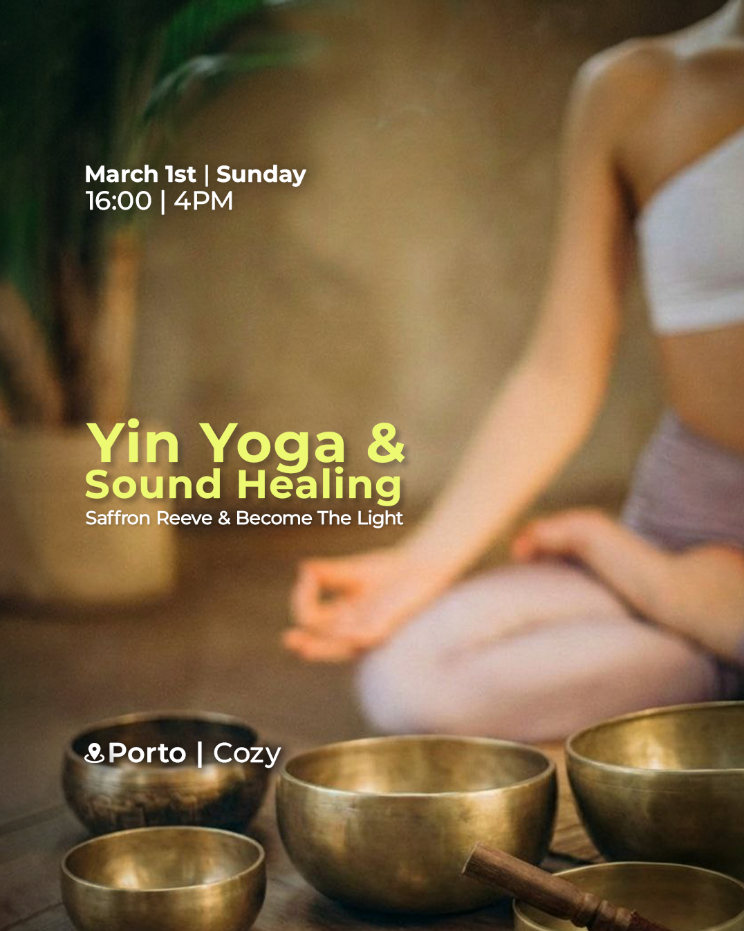 Yin Yoga & Sound Healing session