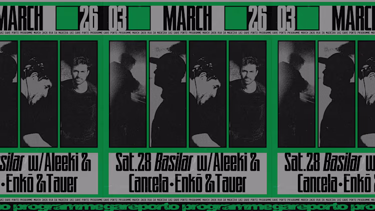 Basilar regressa ao Gare Porto com Cancela, Aleeki, Tauer e Enkō