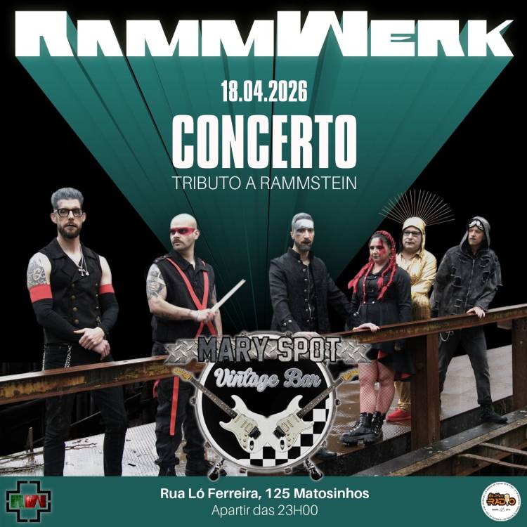 Rammwerk trazem o tributo explosivo aos Rammstein ao Mary Spot