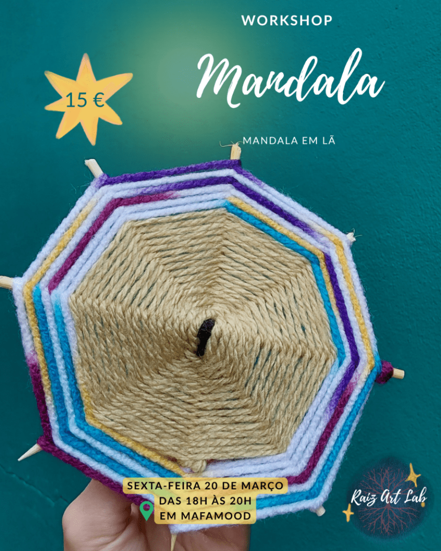 Workshop – Mandala em Lã