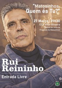 Rui Reininho é o protagonista de “Matosinhos, Quem És Tu?” numa noite dedicada à música portuguesa
