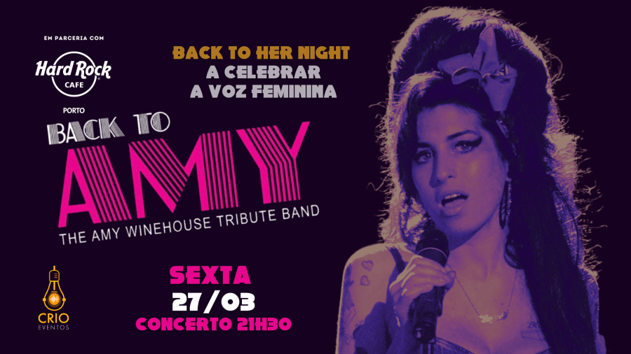 Tributo a Amy Winehouse anima o Hard Rock Café