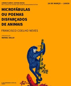 Apresentação de Livro: “Microfábulas ou Poemas Disfarçados de Animais”