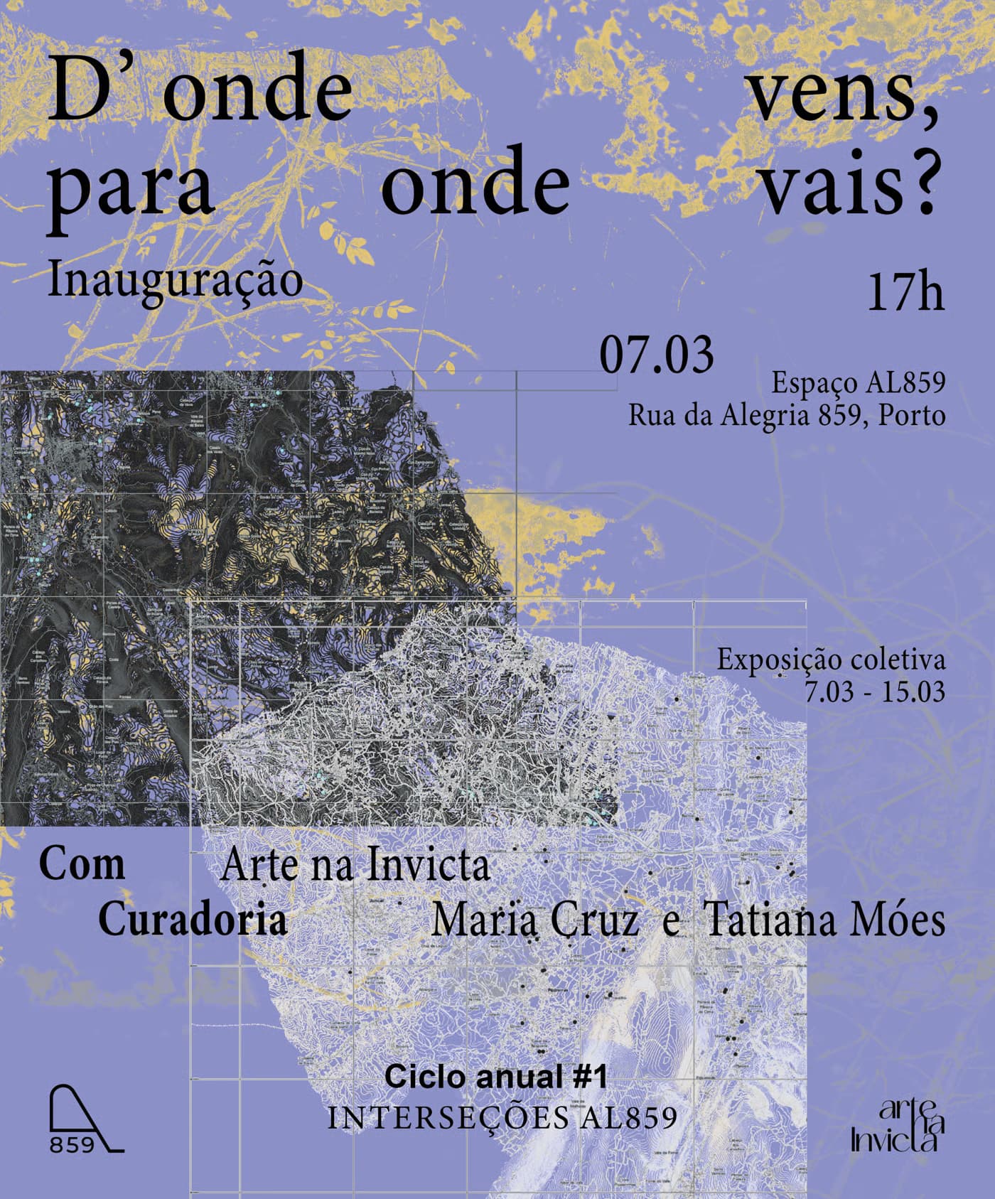 Exposição coletiva “D’onde vens, para onde vais?” no Espaço AL859