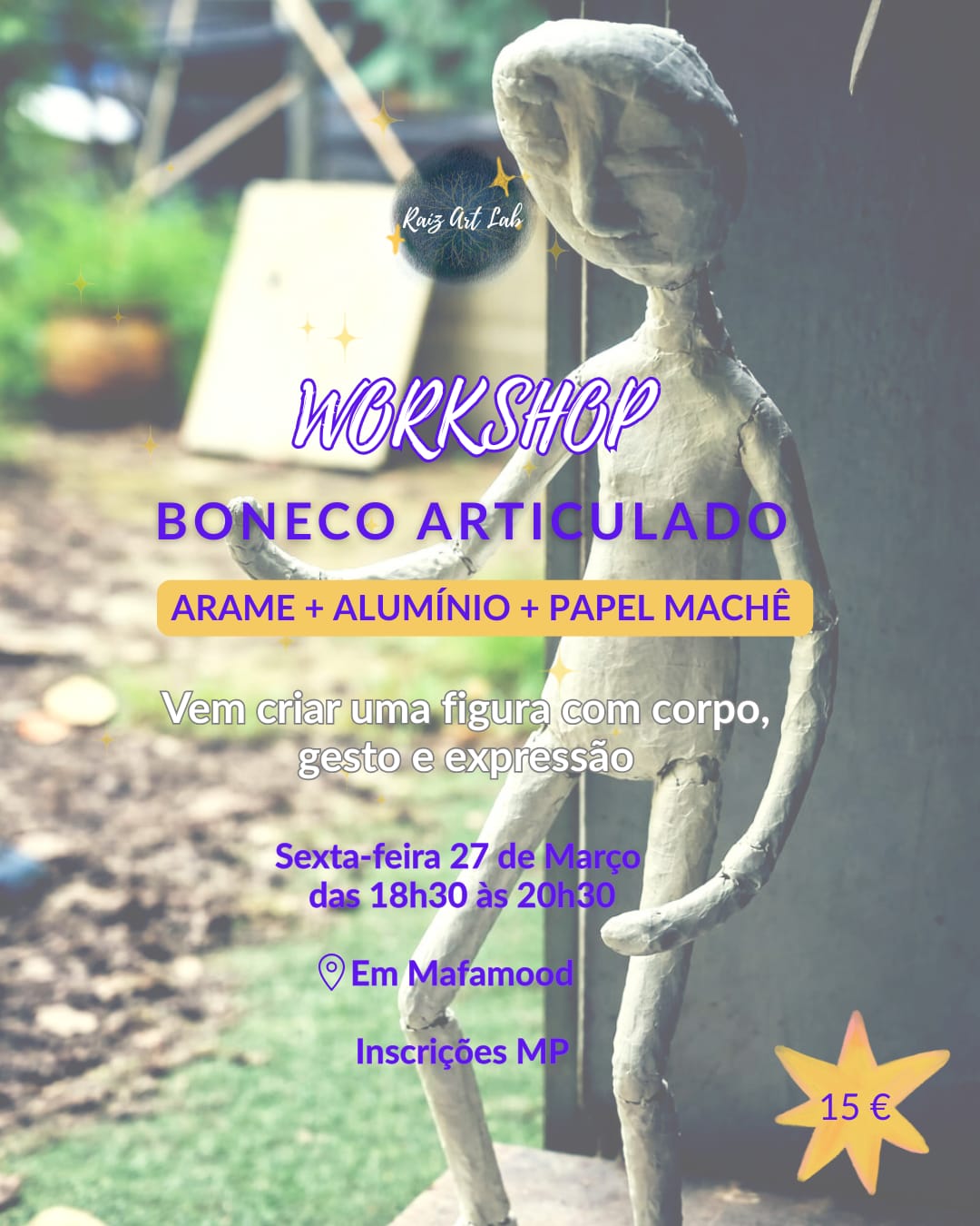 Workshop - boneco articulado