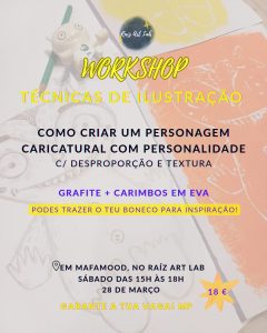 Workshop técnicas de ilustração