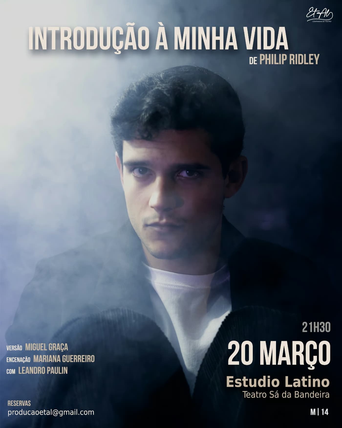 “Introdução à Minha Vida” – Monólogo da Companhia de Teatro Et Al