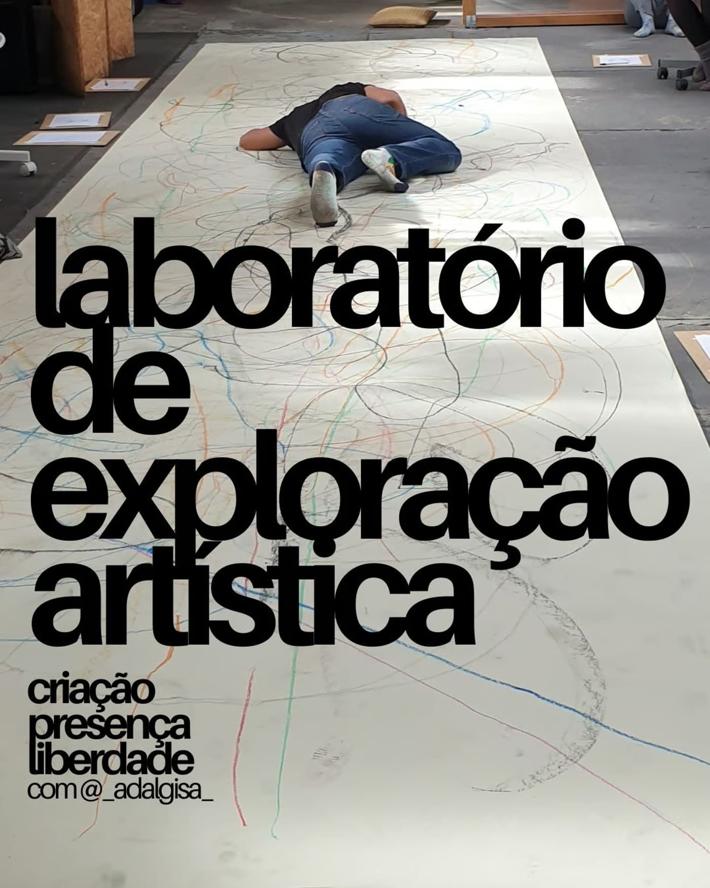 Laboratório de Exploração Artística no ACASO . atelier criativo