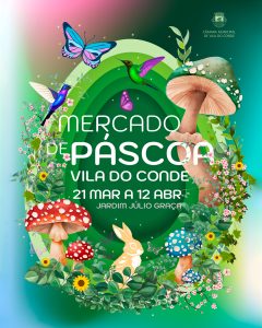 Mercado de Páscoa transforma Vila do Conde 2026