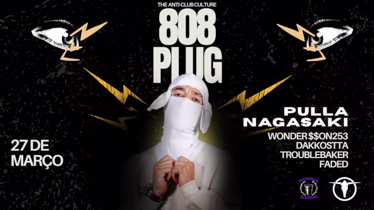 808 Plug leva Trap e Hip Hop underground ao Hard Club