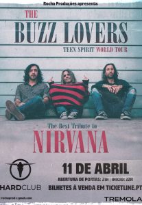 The Buzz Lovers trazem o melhor tributo aos Nirvana