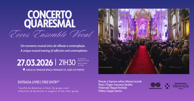 Concerto Quaresmal - Eccos Ensemble Vocal