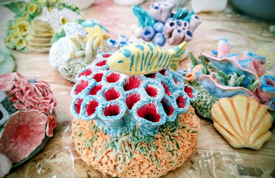 Workshop de Corais em Cerâmica em Matosinhos