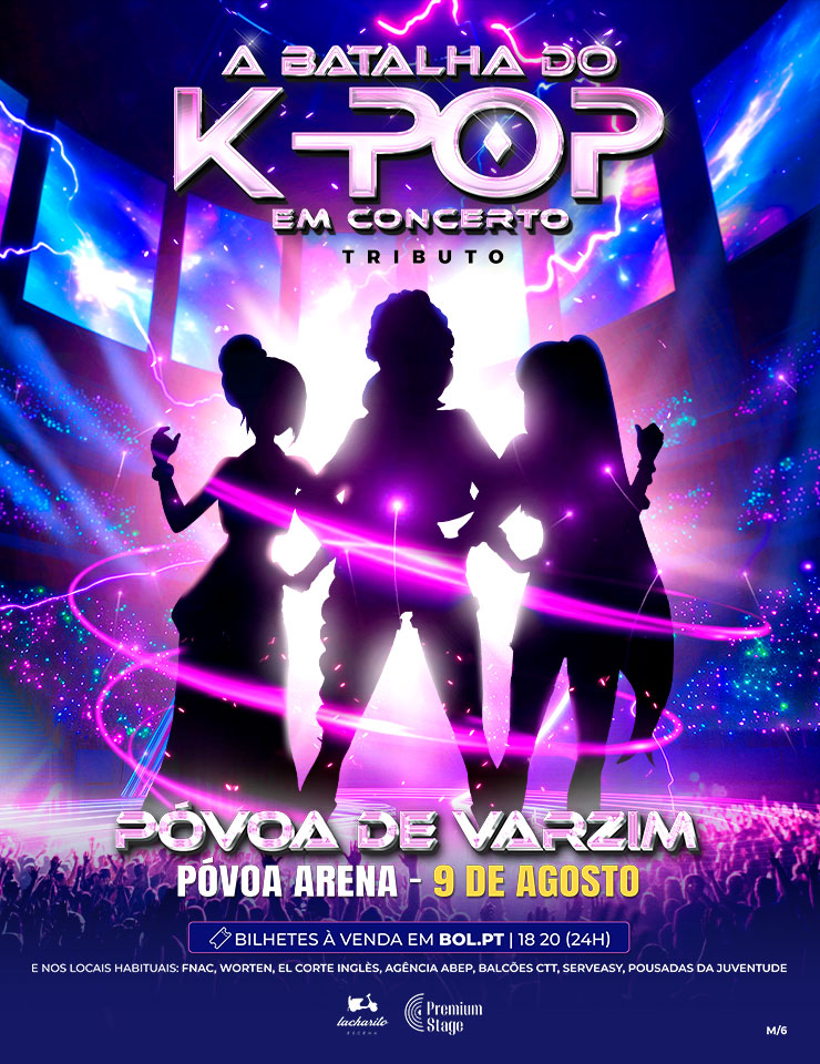 A Batalha do K-POP em Concerto chega à Póvoa Arena