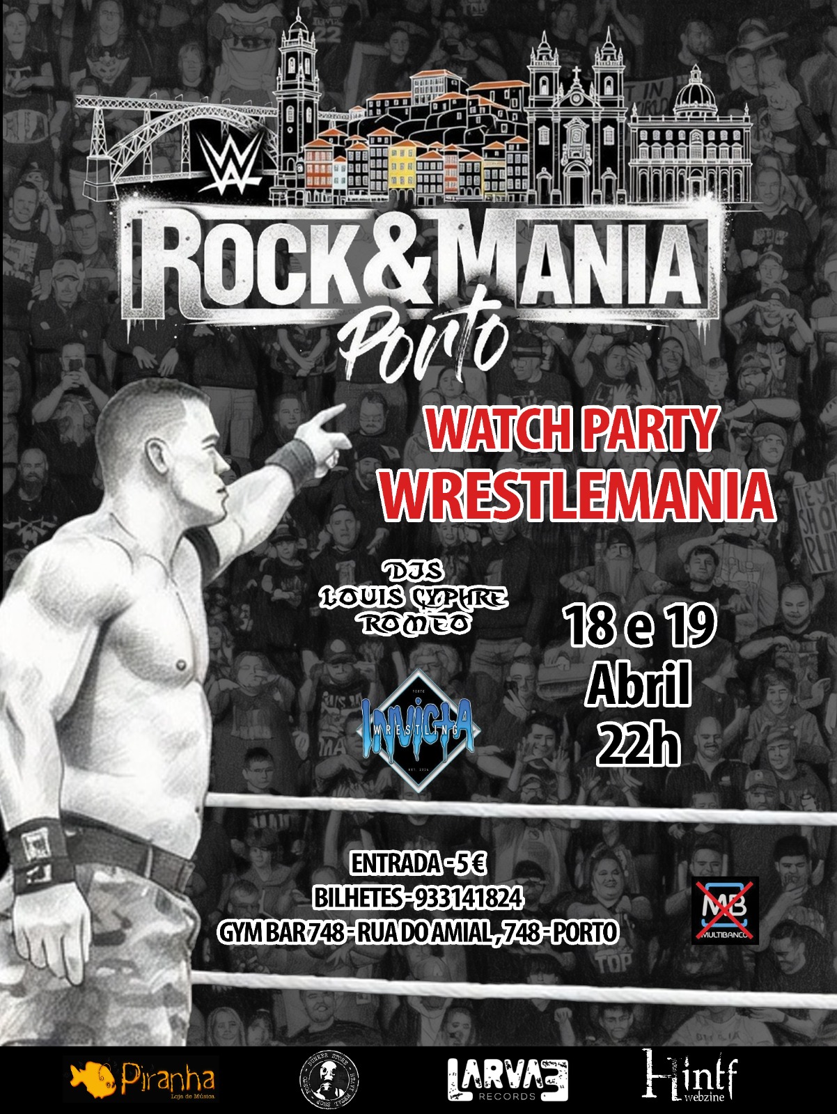 Rock & Mania - Warm Up + Watch Party Wrestlemania 42