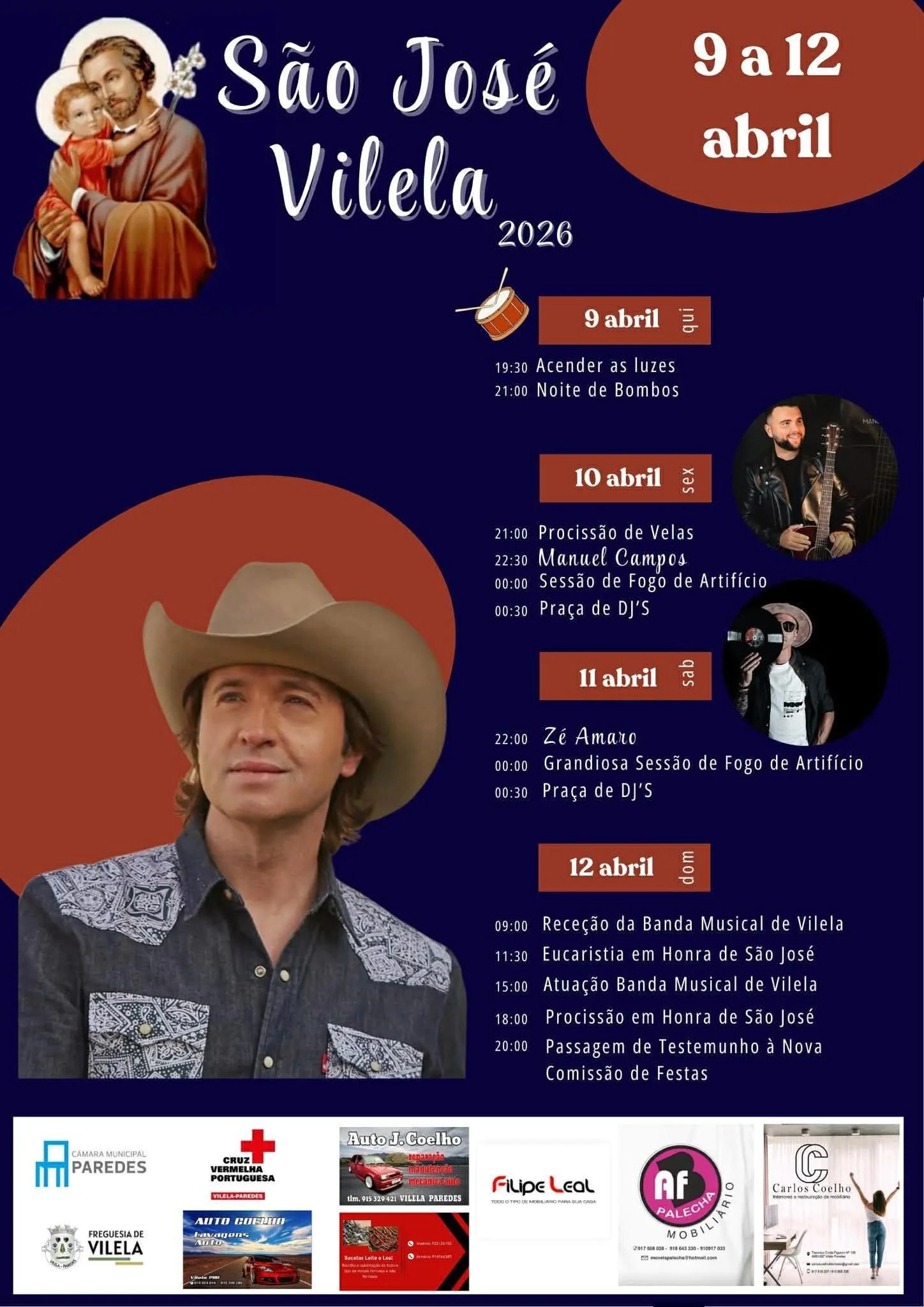 Festa em honra de São José 2026 - Vilela