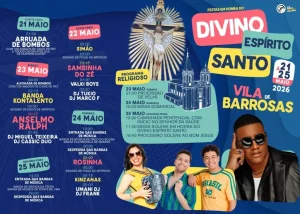 Festas do Divino Espírito Santo 2026 animam Vila de Barrosas