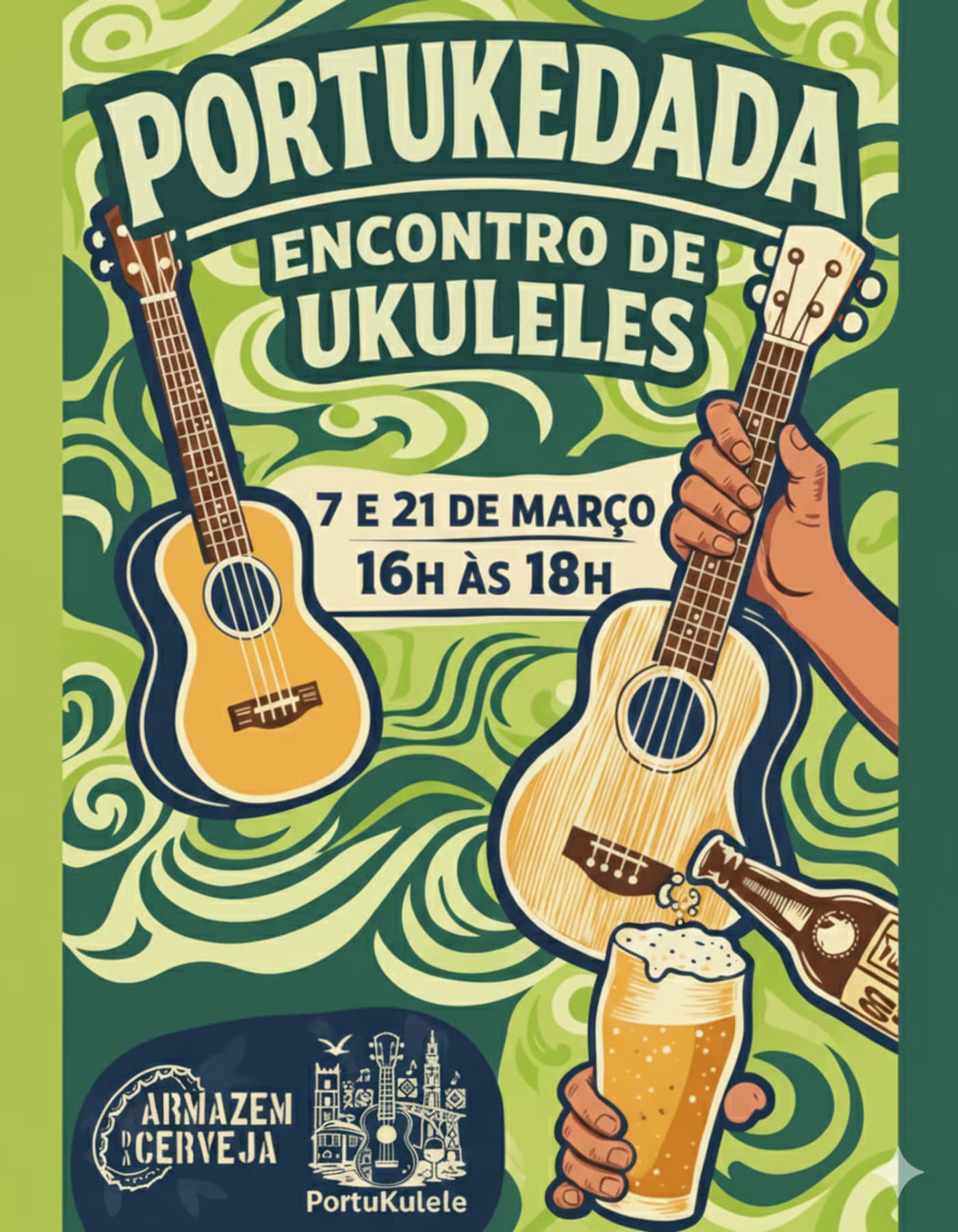 Portukedada reúne amantes do ukulele