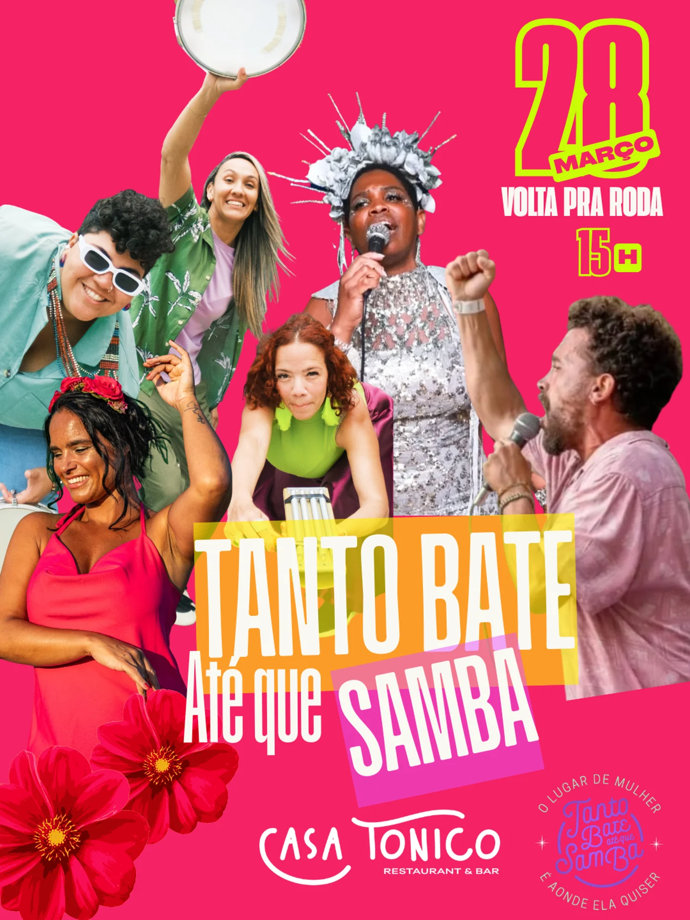 Tanto Bate Até Que Samba — Volta pra Roda