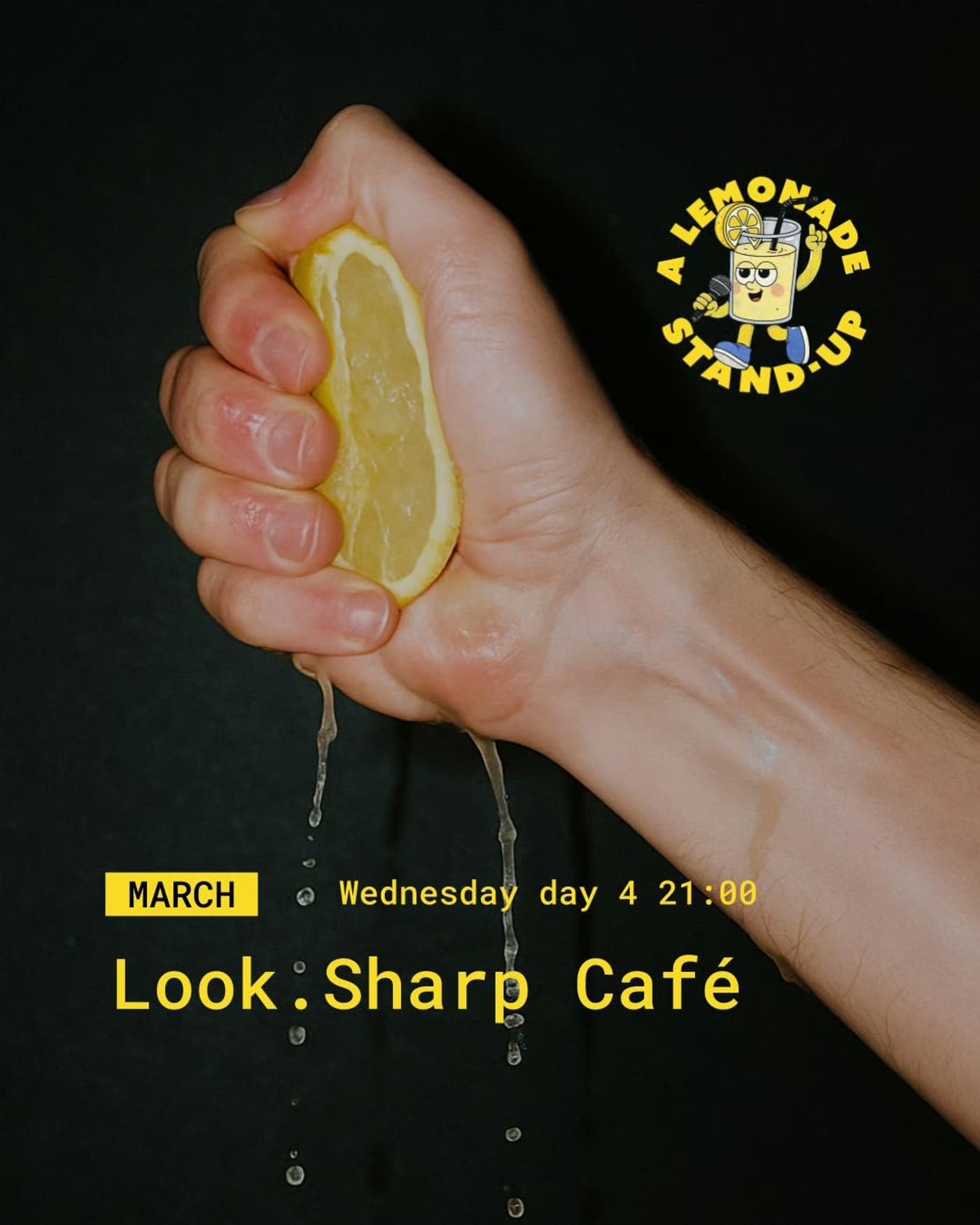 A Lemonade Stand-up Comedy