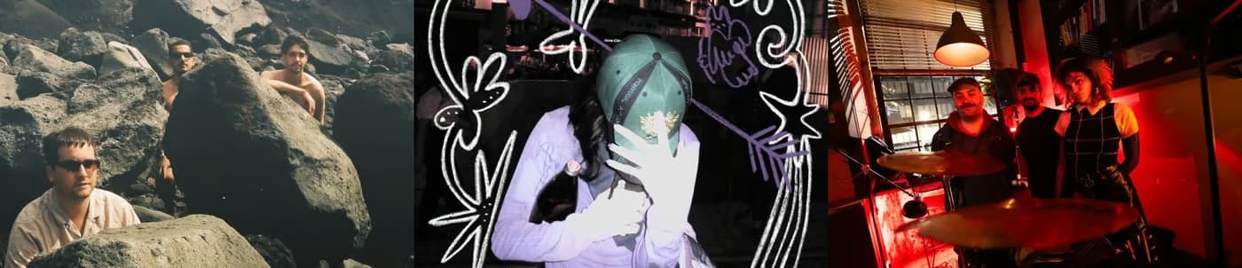 FAUP Test junta Ilusão Gótica, Miana, Clarisse e Os Desviados