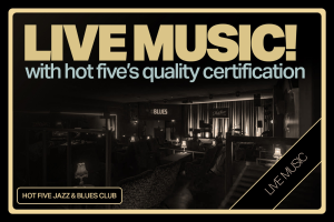 THE CABARET SHOW no Porto: noite de cabaret e música ao vivo no Hot Five Jazz & Blues Club