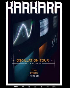 Karkara traz psicodelia e fuzz rock francês ao Ferro Bar